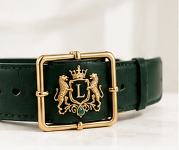 Belt collection preview with an ornamental buckle